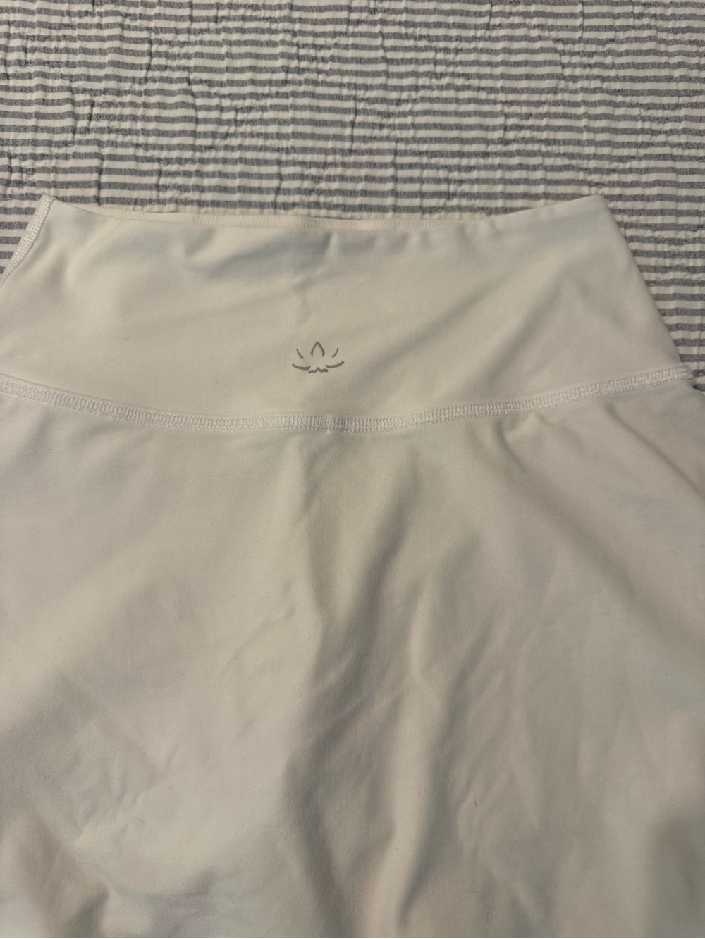 Beyond Yoga White Tennis Skirt